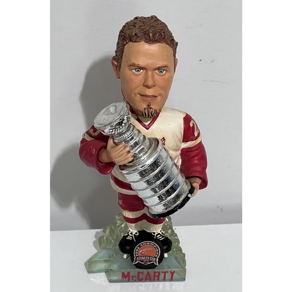 NHL 2002 LTD. ED. #1090/10,025 Detroit Red Wings Stanley Cup Bobblehead McCarty